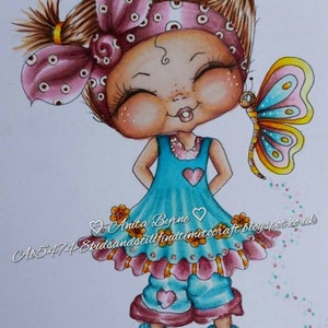 DESCARGA INSTANTÁNEA Sellos digitales Muñecas de ojos grandes y cabezones Pantalones elegantes Cosquillas de mejor amiga Besos de mariposa Mis mejores amigas Por Sherri Baldy