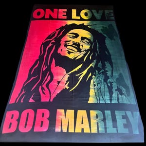 Bob Marley Throw Blanket - Etsy