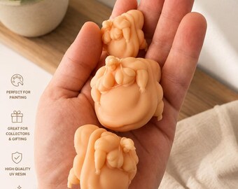 SSBBW UV Resin Figure – Ready to Paint – 3X Mini Spies