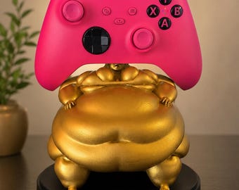 Golden Gluttony - Gamer Desk Stand