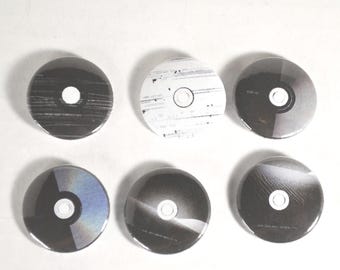 Nine Inch Nails CD Buttons (2000's Pack)