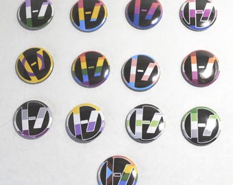 Twenty One Pilots - Pride Pins