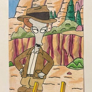 Twill Ongenbone 5x7 on Cardstock