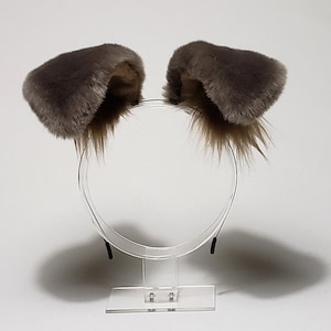 Sassy Pewter and Cocoa Puppy Ears,Puppy Ears,Puppy Petplay,Dog Ears Costume,Cosplay,Puppy Tail,Yorkie,Harajuku,Puppy Ears,bunny ears,Shiba