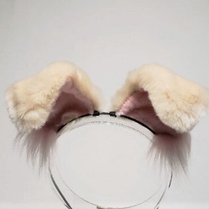 Sassy Latte Puppy Ears,Puppy Ears Headband,Puppy Costume,latte Ears,Harajuku,Puppy Cosplay.DDLG,Lolita,Halloween
