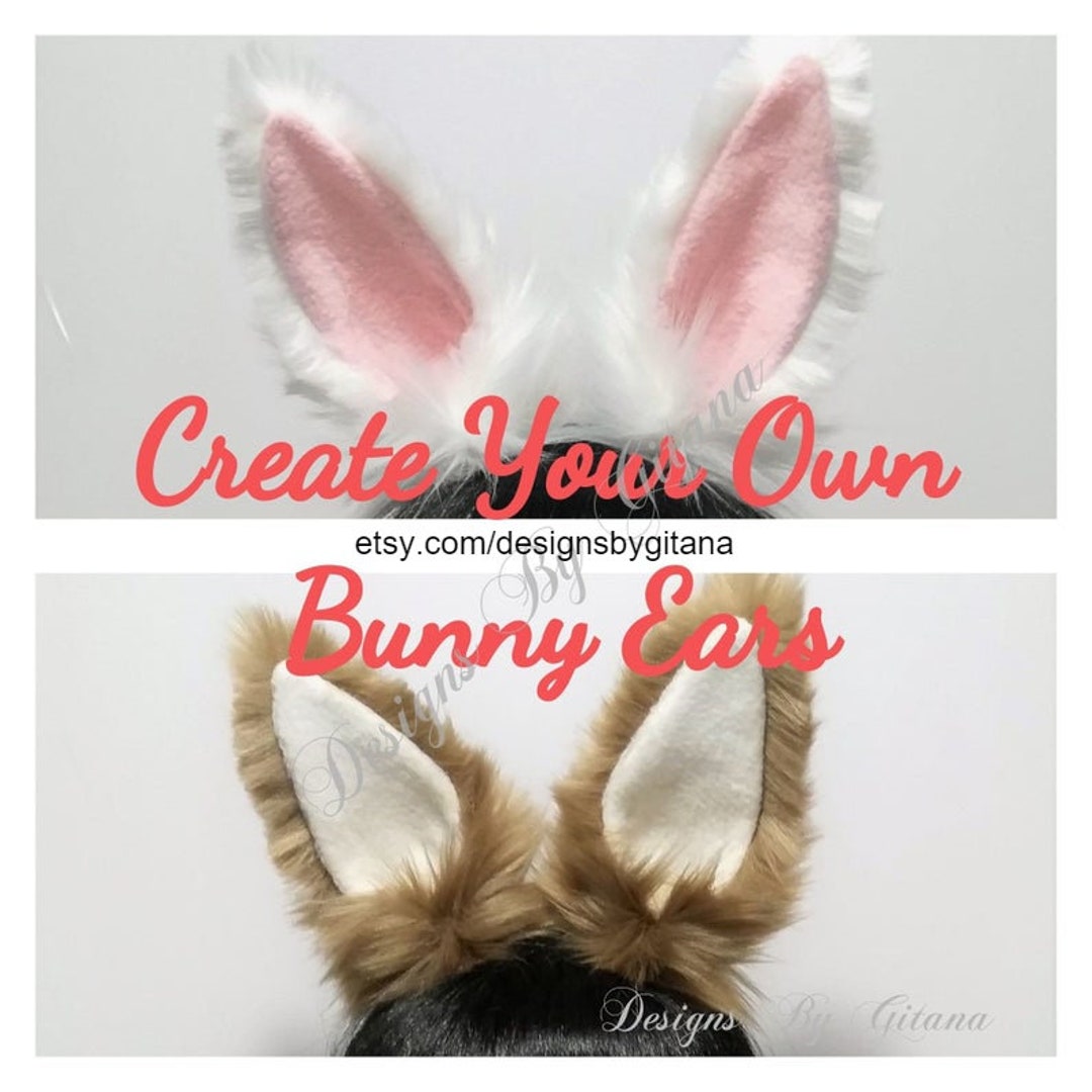 Bunny Ears,bunny Ears Headband,pet Play,bunny Costume,cosplay, Lolita ...