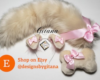 Puppy Ears and Tail,Puppy Ears Headband,Puppy Costume,Cosplay,Party Favor, Birthday,Harajuku,Puppy Ears,Cat ears and Tail,Halloween