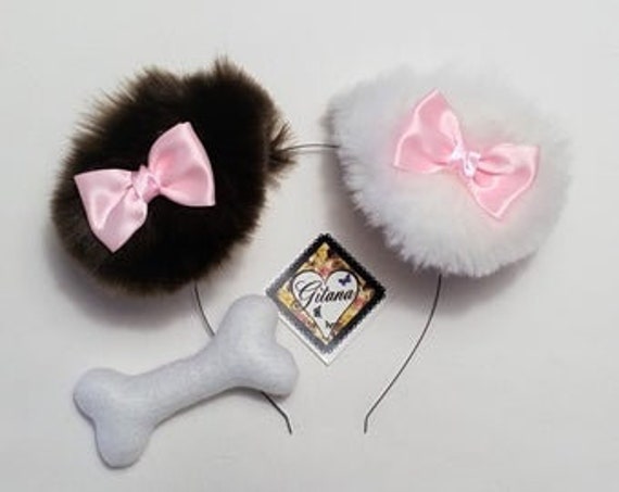 Neapolitan Puppy Ears.puppy Ears Headband,puppy Pet Play  display picture 1