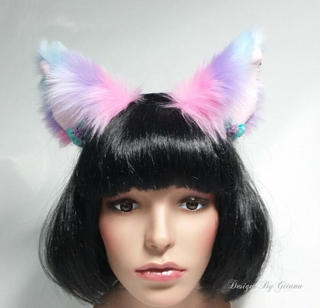Cat Earscat Ear Headbandcat Earsrealistic Cat Earscat Eras Etsy