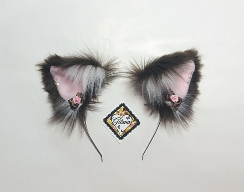Cat Ear HeadbandCat EarsBrown CatCat Ears and TailCat Etsy