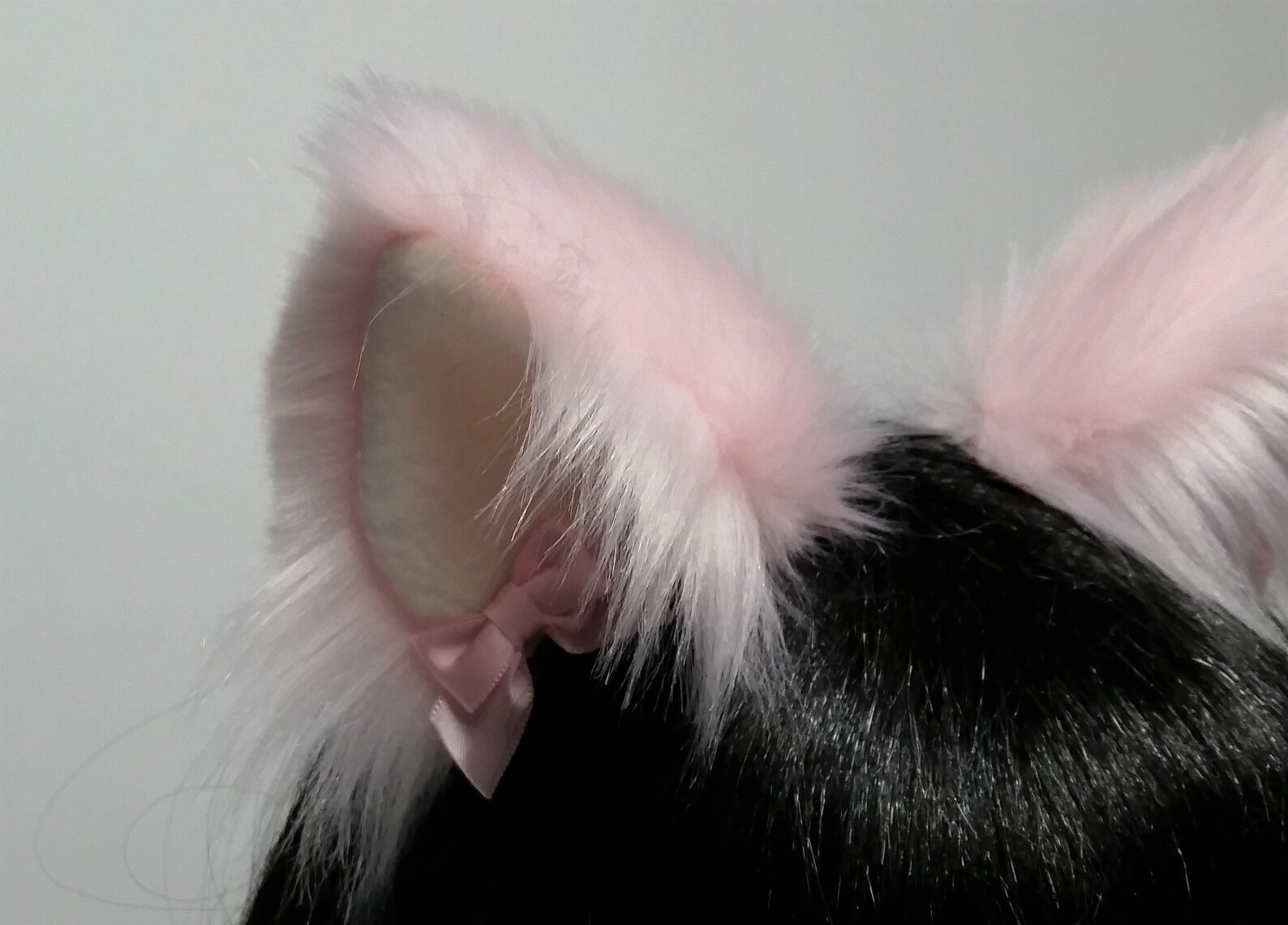 Ivory and Pink Cat Ears and TailRealistic Cat Ears and Etsy