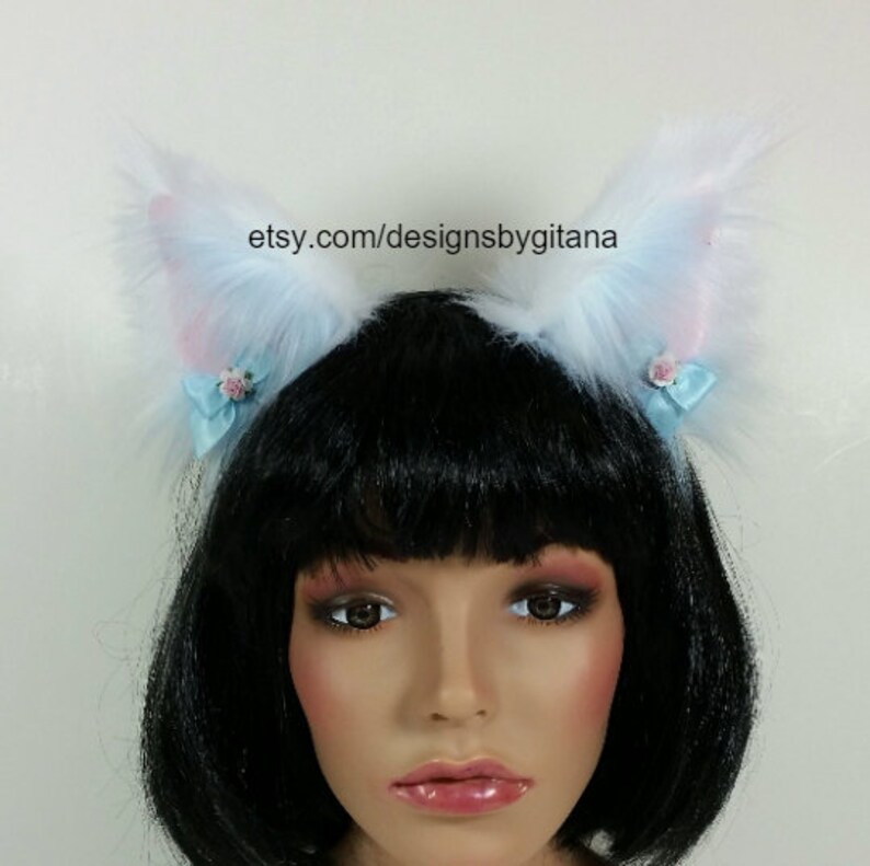 Realistic Cat Ears and Tail Setcat Ears and Tailcat Ear Etsy
