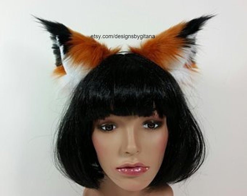 Fox Ears Headbandrealistic Fox Earcat Ears and Etsy