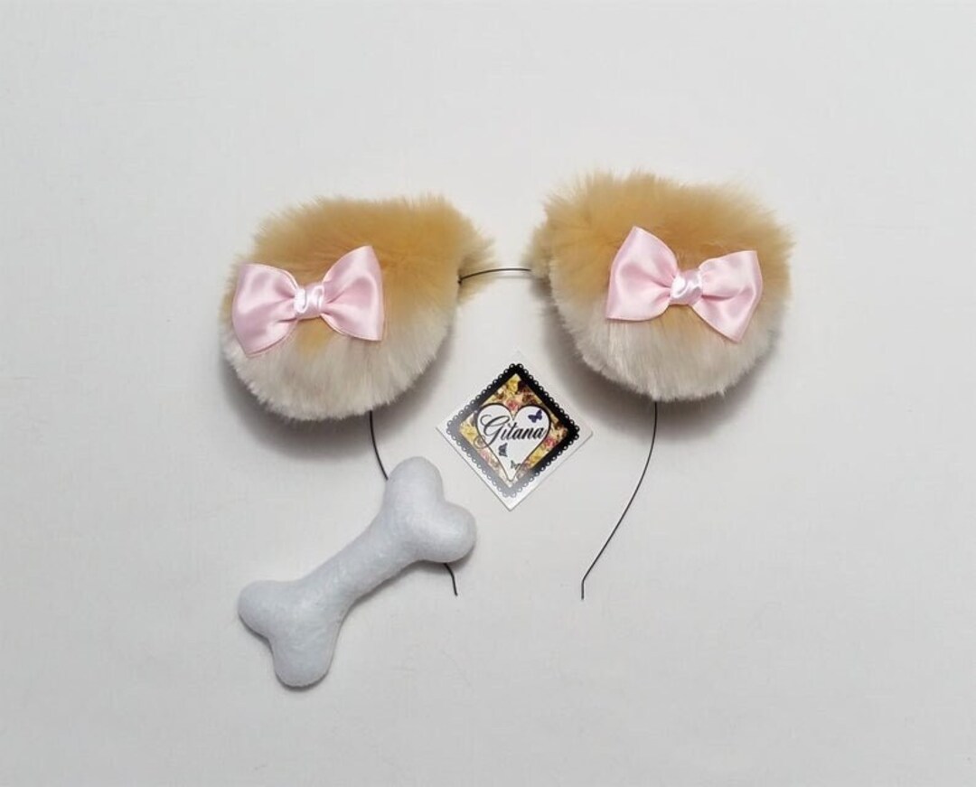 Blondie Puppy Ears.puppy Ears Headbandpuppy Pet Playpuppy Etsy