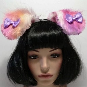 Galaxy Puppy Ears,Puppy Ears Headband,Pet play,Puppy Costume,Cosplay, Lolita,Farie Kei,Harajuku,Puppy Ears,Cat ears and Tail,Halloween