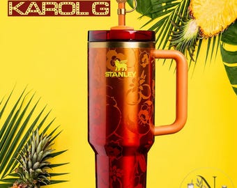 Stanley KAROL G 40oz Quencher H2.0 Tumbler, FlowState Lid Travel Mug