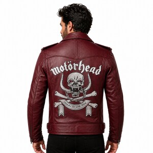 Motorhead Leather Jacket - Etsy
