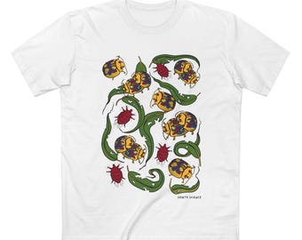 Australian Eucalyptus Beetle T-Shirt | Entomology Science Art Tee