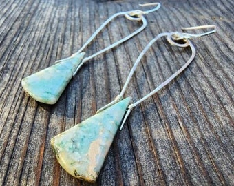 Mariposite triangle drops, and Sterling Sterling