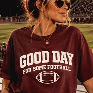 Distressed Football PNG | Game Day Shirt Design (Digital Download)