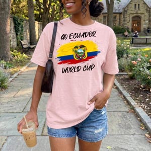 Ecuador World Cup support, Comfort Colors-Unisex Garment-Dyed T-shirt, 2026 FIFA World Cup Soccer Fan Tee Shirt, US Canada Mexico image 13