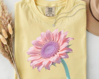 Comfort colors, Flower Bouquet Shirt, Perfect Mothers Day Gift for Mom, Gift for her, Grandma TShirt, Floral Grandmother Tee, Plant Mama