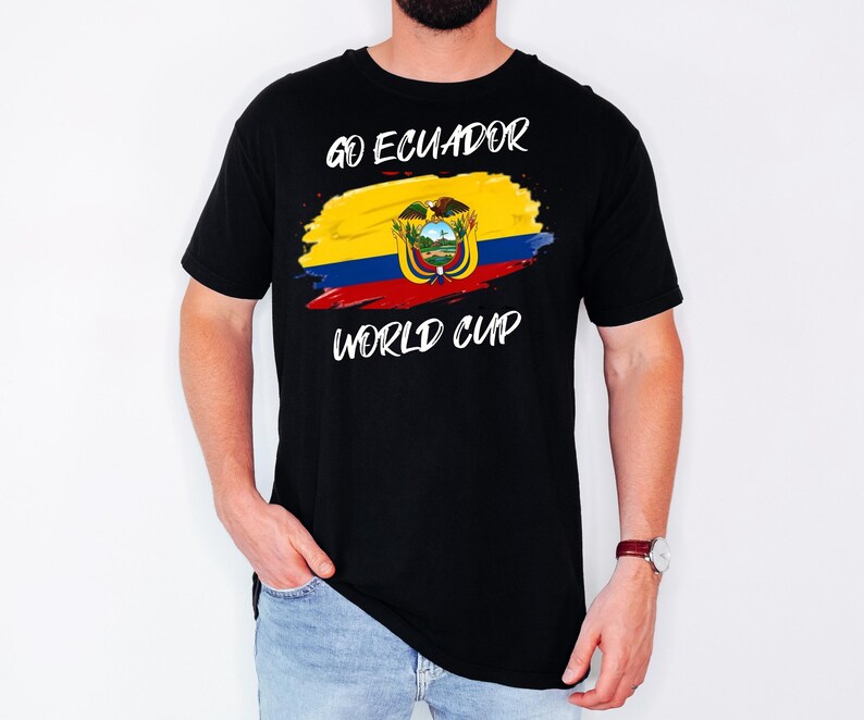 Ecuador World Cup support, Comfort Colors-Unisex Garment-Dyed T-shirt, 2026 FIFA World Cup Soccer Fan Tee Shirt, US Canada Mexico image 11
