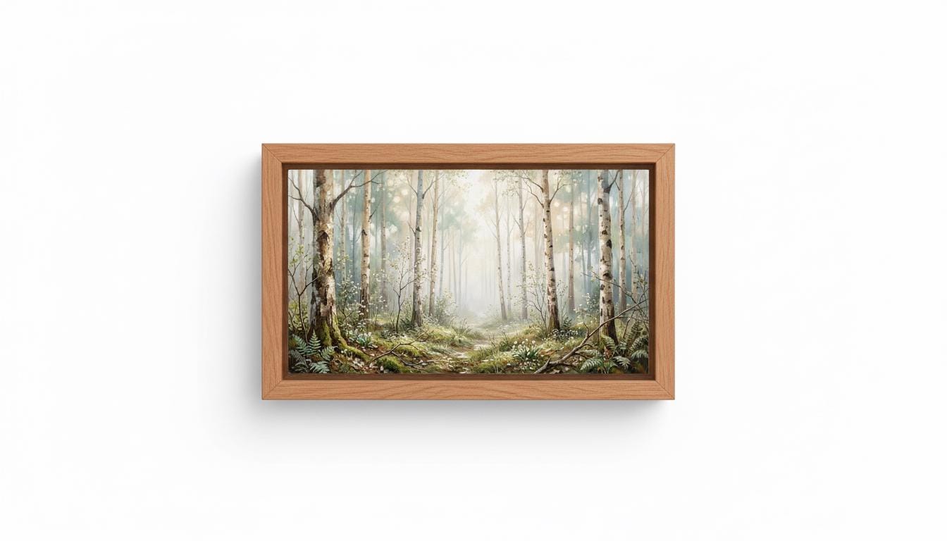 Misty Zen Grove — SleepVista Art