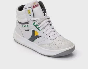 NWT Servis Cheetah High top trainers White shoes Afghani Taliban style sneakers Multi-size shoes