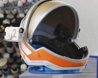 Casco marciano STL, accesorio de cosplay de ciencia ficción, imprimible en 3D
