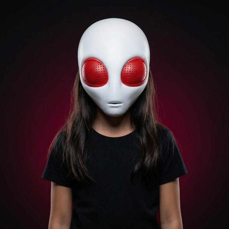 Alien Mask for Adults - Etsy