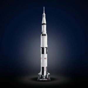 Saturn V Rocket, STL and 3MF Files, Spaceship, Apollo, Spacecraft 3D Printer (Digital Download)