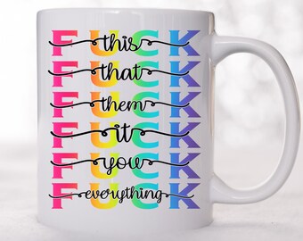 F This and That Coffee Mug