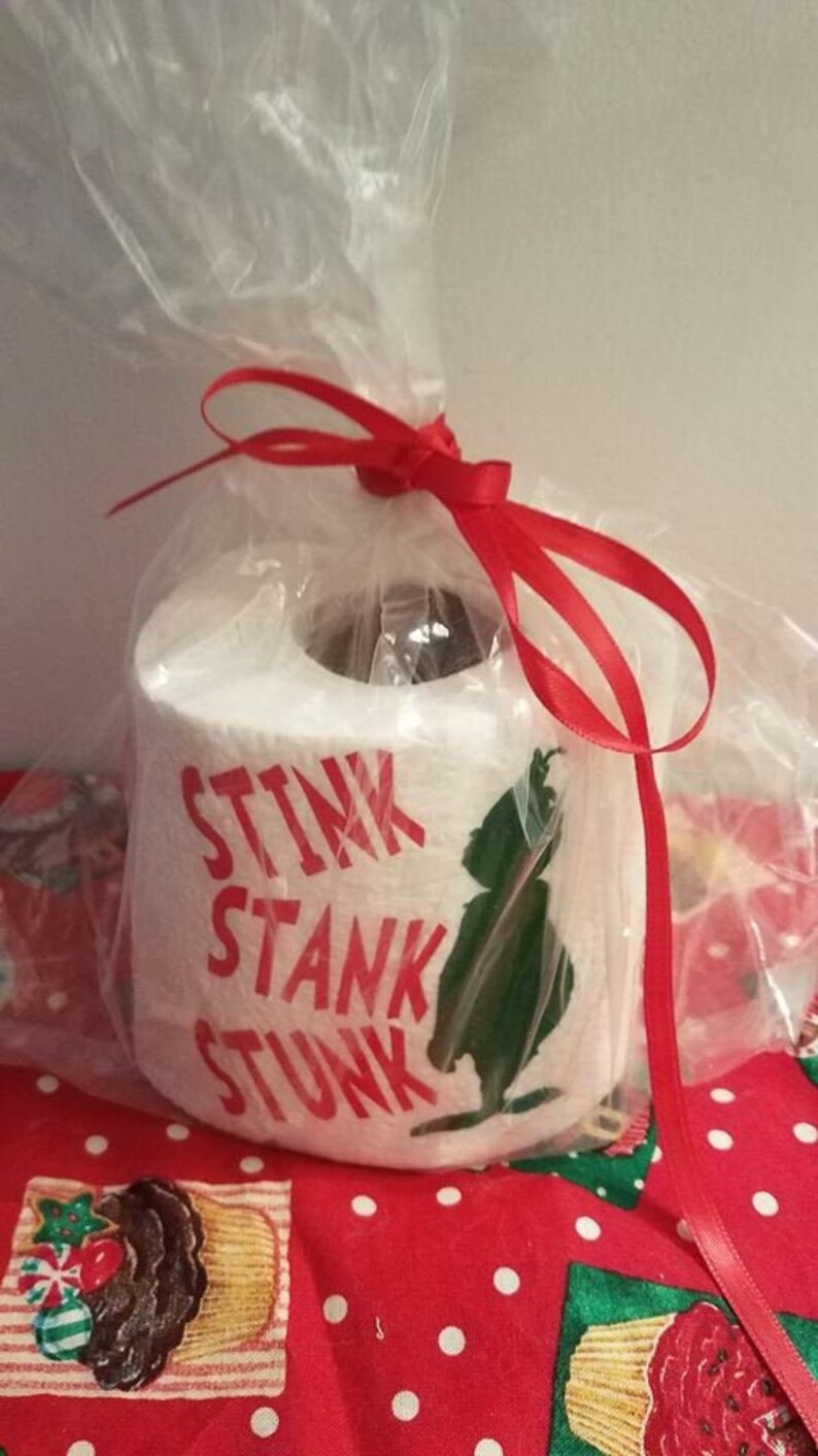 Gag Gift Funny Toilet Paper White Elephant Gift Stocking Etsy