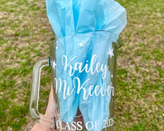 Texas A&M Aggie Ring Dunk Pitcher | Custom Name and Graduation Year | Personalized Pitcher