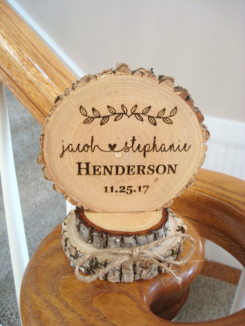 Rustic Cake Topper Custom Cake Topper Wedding Cake Topper Rustic Cake Topper Custom Cake Topper Wedding Cake Topper