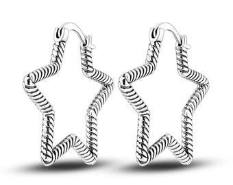 925 Sterling Silver Hoop Stud Earrings | Gold Plated, Crystal Accents, Wedding Jewelry