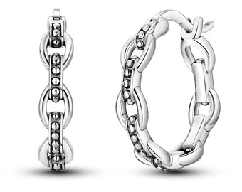 925 Sterling Silver Hoop Stud Earrings | Gold Plated, Crystal Accents, Wedding Jewelry