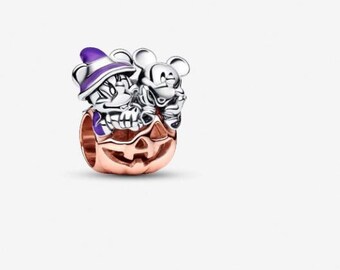 Halloween Pumpkin Charm , S925 Charm For Bracelet and Necklace , Fit Pandora Jewelry