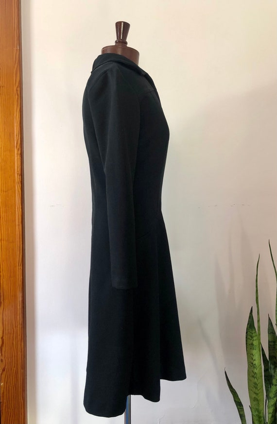 Vintage 50s Dress  •  Little Black Dress  •  Mode… - image 5