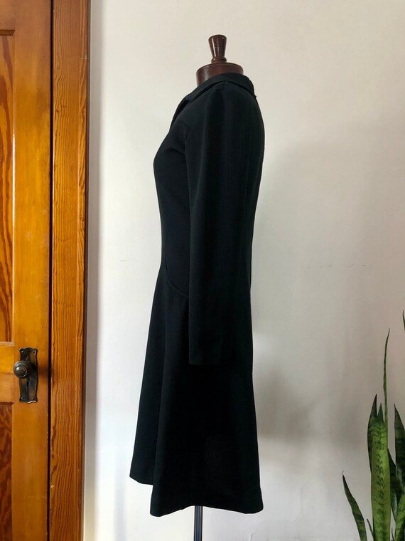Vintage 50s Dress  •  Little Black Dress  •  Mode… - image 4
