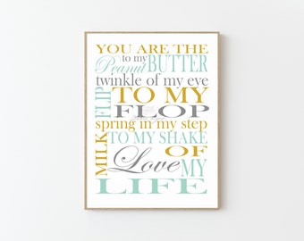 Wedding Subway Art - Etsy