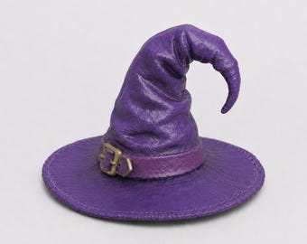 1:12 Floppy Witch Hat STL File, Wizard Hat 3D Print Model, Fantasy Halloween Miniature Prop
