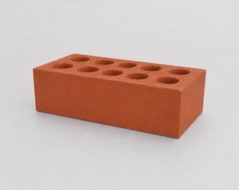 Miniature Perforated Building Block STL - 1:12 Dollhouse Miniature 3D Print File