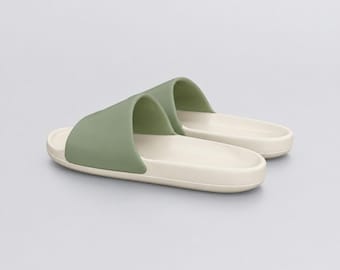 Miniature Pair of Slide Sandals STL - 1:12 Dollhouse Miniature 3D Print File