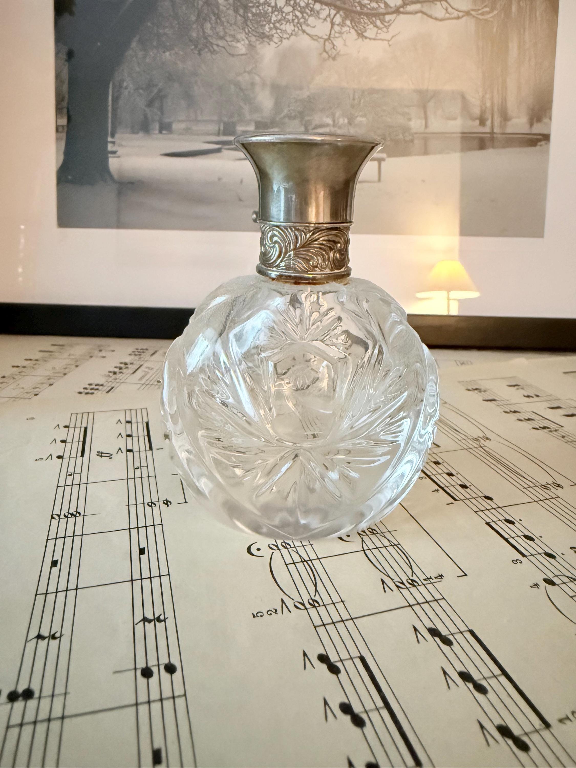 Sterling Silver Perfume Bottle - Etsy