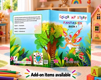 Livre de coloriage fantastique pour enfants - Livre d'activités d'aventure magique - Créatures enchantées - Livre broché créatif - Cadeau d'imagination pour enfants