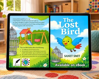 Anti-Bullying Kindness Story Friendship Book For Kids Illustrated Digital e-Book Gift
