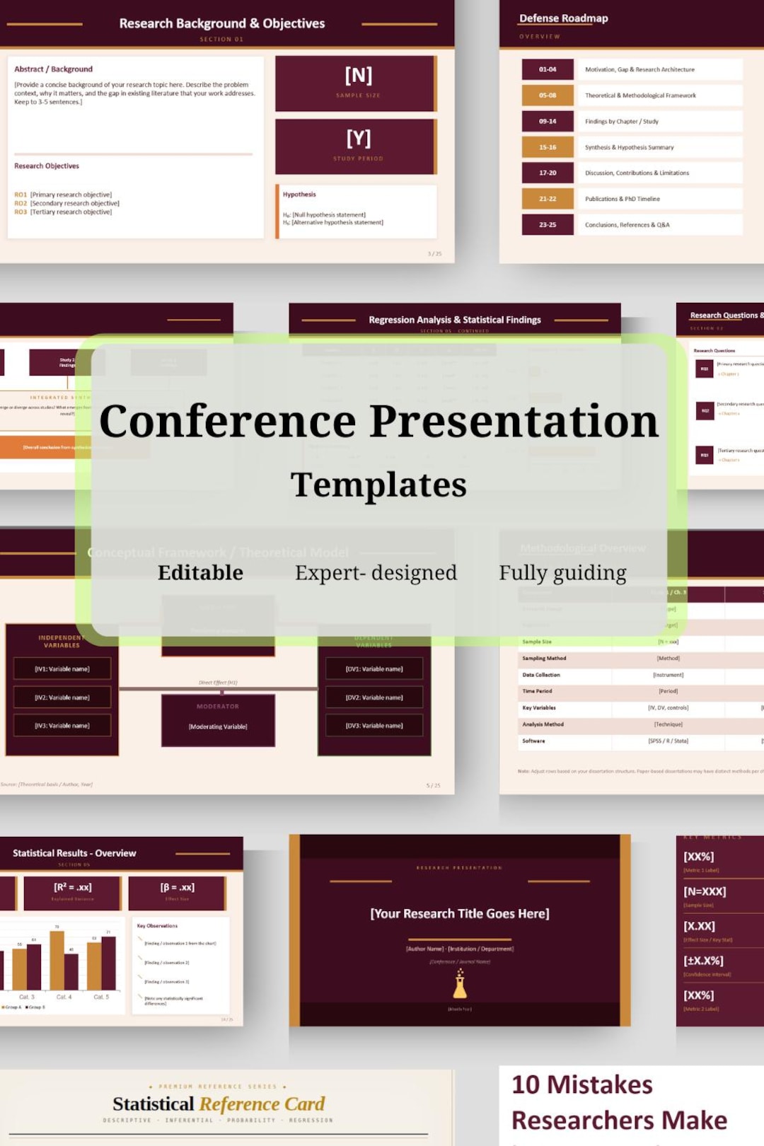 Research Conference Presentation Template | 27 Editable Powerpoint ...