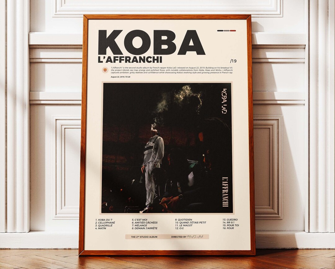Póster de Koba LaD L'Affranchi | Póster del álbum Koba LaD | Póster de ...